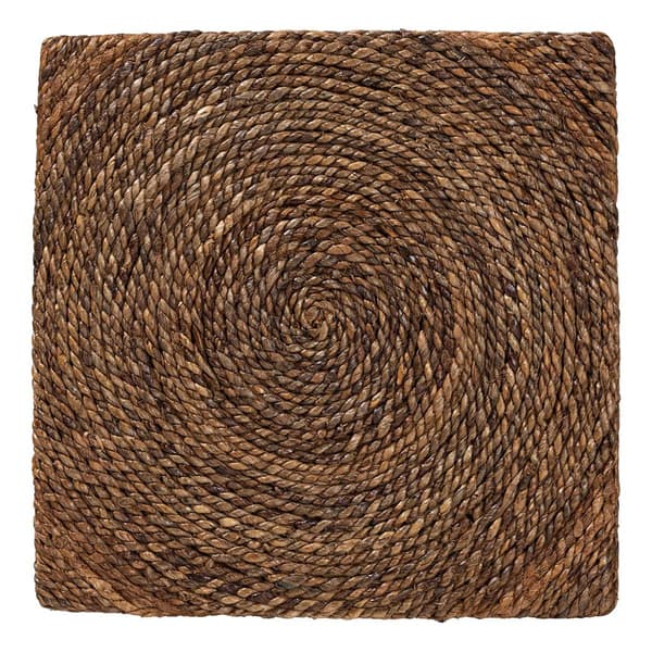 bali & pari Verino Bohemian Natural Seagrass End Table