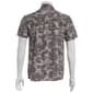 Young Mens VSTR Short Sleeve Stretch Button Down Shirt - Slate - image 3