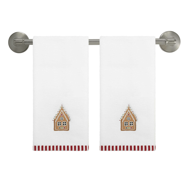 Avanti Gingerbread Man 2pc. Bath Towel Collection