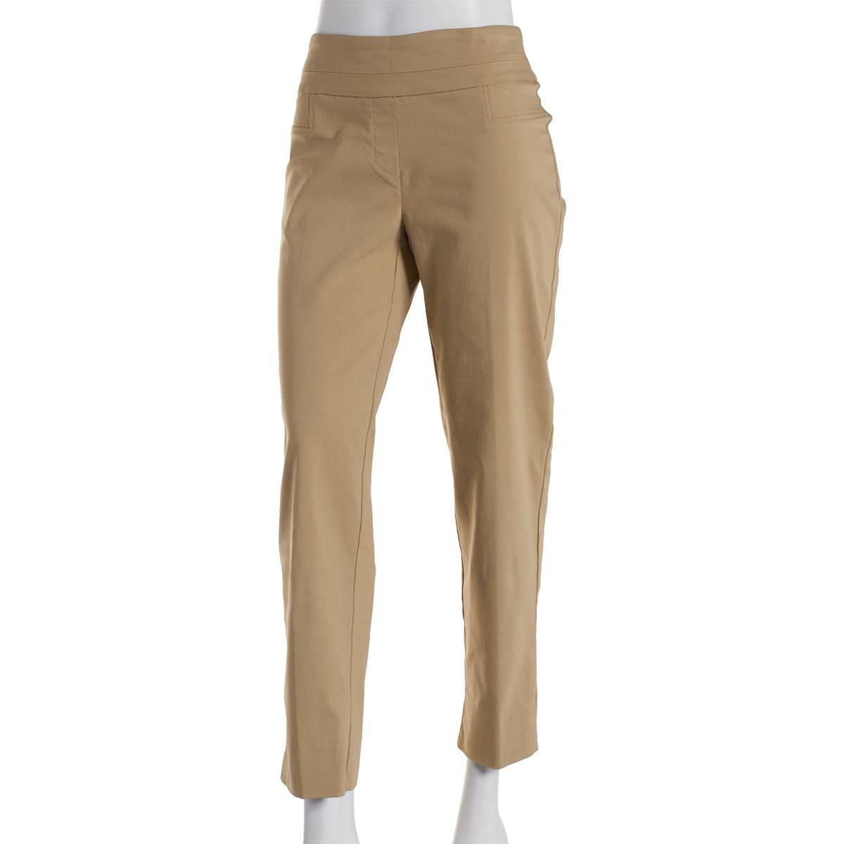 Womens Zac & Rachel Millennium Slim Leg Ankle Pants