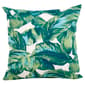 Jordan Manufacturing Outdoor Toss Pillow - Green Leaves - image 1
