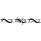 Radiant Rainbow&#8482; 1/4kt. Black Diamond Infinity Bracelet - image 2