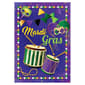 Northlight Seasonal Mardi Gras Drums & Masks House Flag - image 1