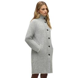 Plus Size NVLT Herringbone Eyelash Raglan Sleeve Coatigan