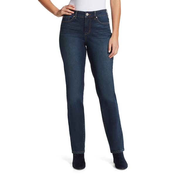 Womens Bandolino Mandie Straight Leg Jeans - image 