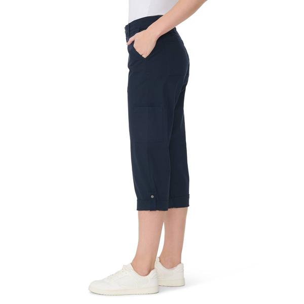 Womens Gloria Vanderbilt Solid Utility Cargo Capris