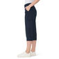 Womens Gloria Vanderbilt Solid Utility Cargo Capris - image 3