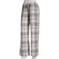 Juniors No Comment Plaid Wide Leg Lounge Pants - image 2