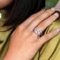 Sterling Silver 1/10ctw. Diamond Vintage Ring - image 4