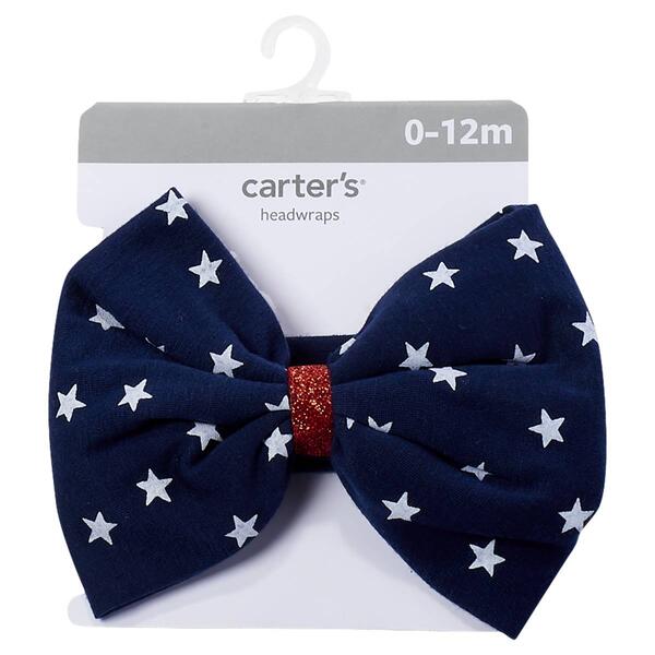 Carter&#39;s(R) Baby Girl Stars Bow Headwrap - image 