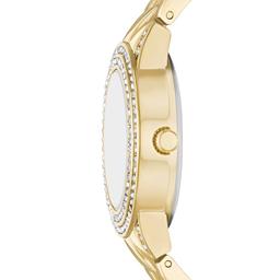 Womens Folio Mother of Pearl Watch & Jewelry Set - FMDFL2095