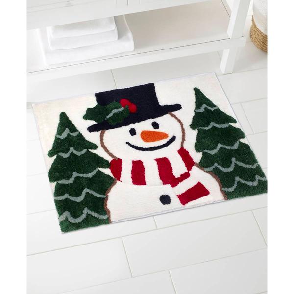 Avanti Winter Snowman Rug