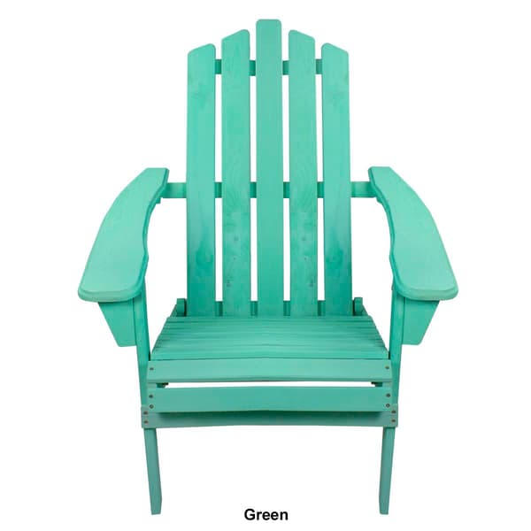 Northlight Seasonal Classic Folding Wooden Adirondack Chair