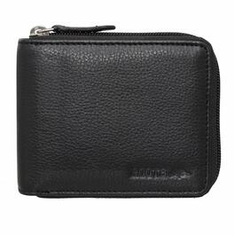 Mens Roots Silhouette Zip Around Coin Purse
