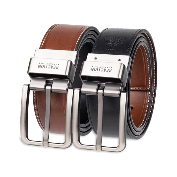 Mens Kenneth Cole&#174; Reaction&#8482; Vachetta Grain Reversible Jean Belt