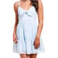 Juniors Trixxi Tie Front Embroidered Sun Dress - image 4