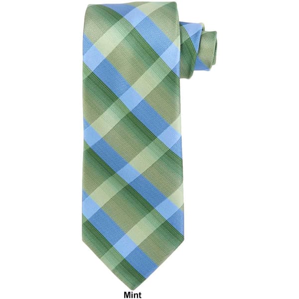 Mens John Henry Alston Plaid Tie