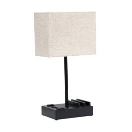 Simple Designs Modern Rectangular Multi-Use Light Table Lamp