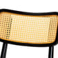 Baxton Studio Tafari Wood & Rattan 2pc. Dining Chair Set - image 4