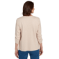 Womens Alfred Dunner Classics Keyhole Neck Scarecrow Blouse - image 2