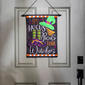 Evergreen Hocus Pocus Time Garden Applique Flag - image 3