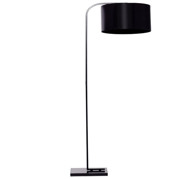 9th & Pike&#40;R&#41; Black Metal Traditional Monochrome Floor Lamp