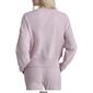 Womens DKNY Sport Rhinestone Outline Fleece Sweatshirt - image 2