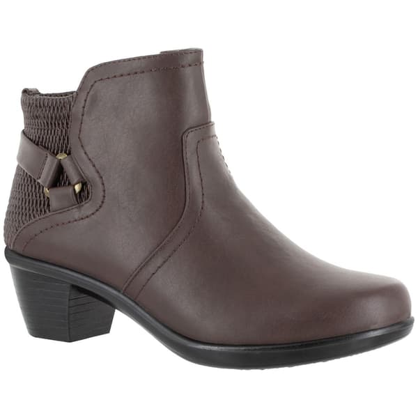 Womens Easy Street Dawnta Pleated Ankle Boots