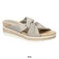 Womens Easy Street Ja Knotted Wedge Slide Sandals - image 6