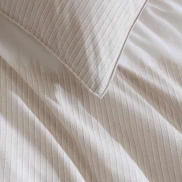 Calvin Klein Ikat Pinstripe Cotton 3pc. Duvet Cover Set