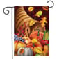 Briarwood Lane Fall Bounty Cornucopia Garden Flag - image 1