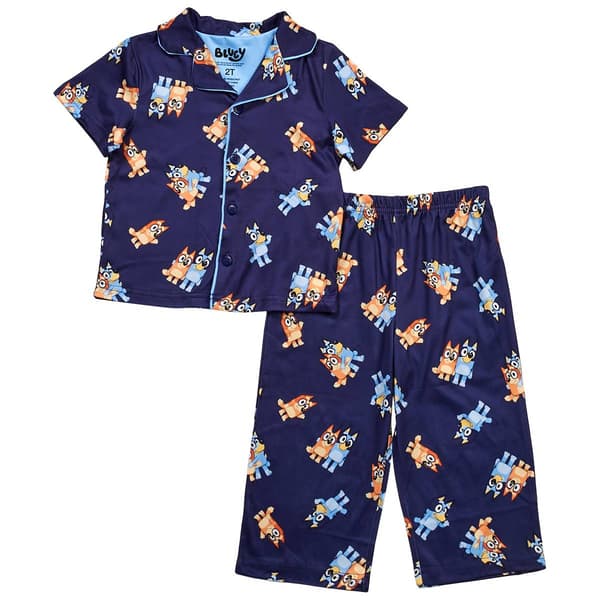 Toddler Girl Bluey & Bingo Best Pals Pajama Set - image 