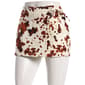 Juniors No Comment Cattle Print Wrap Front Skort - image 2