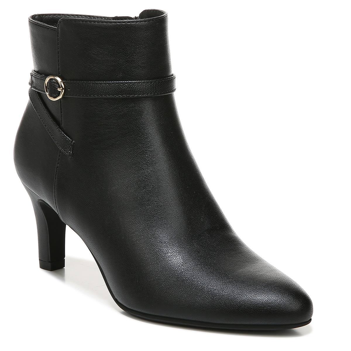 Womens LifeStride Guild Ankle Boots - Black