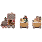 Northlight Gingerbread Candy Cane Train Christmas Decoration - image 3