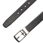 Mens Perry Ellis 35mm Reversible Textured Buckle Leather Belt - image 1