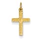 Gold Classics(tm) 14kt. Gold Small Cross Charm - image 1