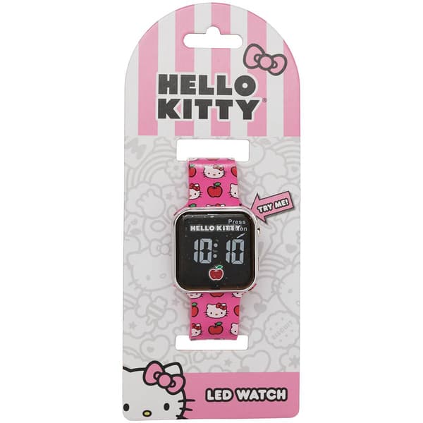 Kids Hello Kitty LED Touch Printed Strap Watch - HK4222 - image 