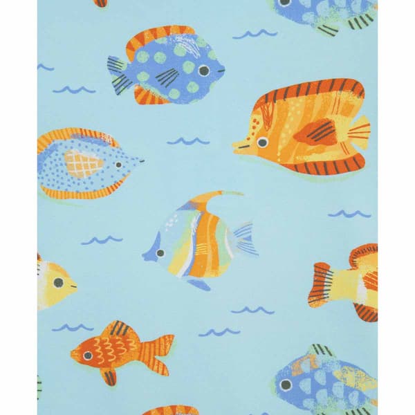 Baby Boy (6-24M) Little Me® Fish Rashguard Swimsuit