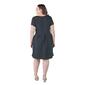 Plus Size 24/7 Comfort Apparel Fit & Flare Dress - image 4
