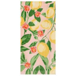 Lemon Branches Fiber Reactive Kitchen Towel