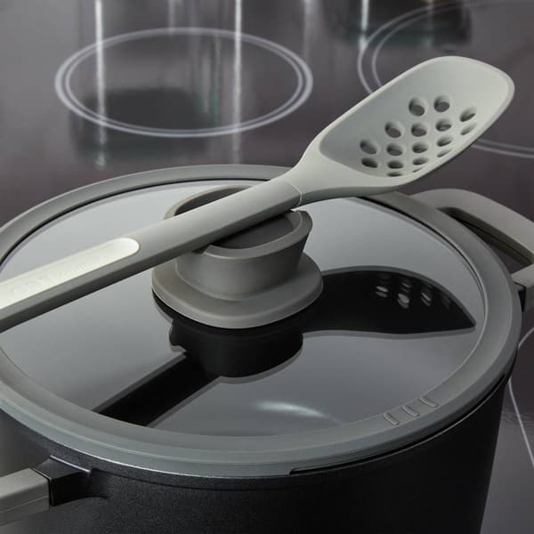 BergHOFF Leo Stone+ Non-stick Ceramic 3qt. Stockpot w/ Glass Lid