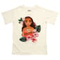Girls (7-16) Disney Short Sleeve Moana Floral Embroidered Tee - image 1