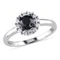 Diamond Classics&#40;tm&#41; 10kt. White Gold 1ct. Black Diamond Ring - image 1