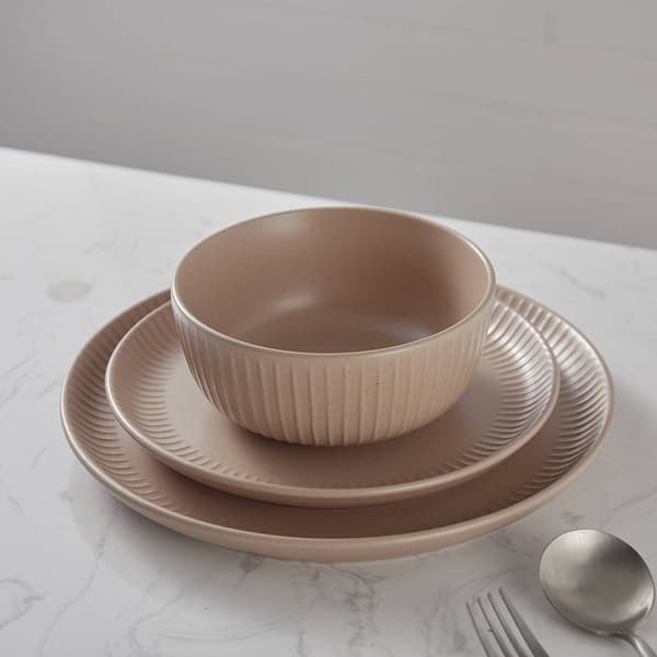 Stone Lain Logan 12pc. Stoneware Dinnerware Set