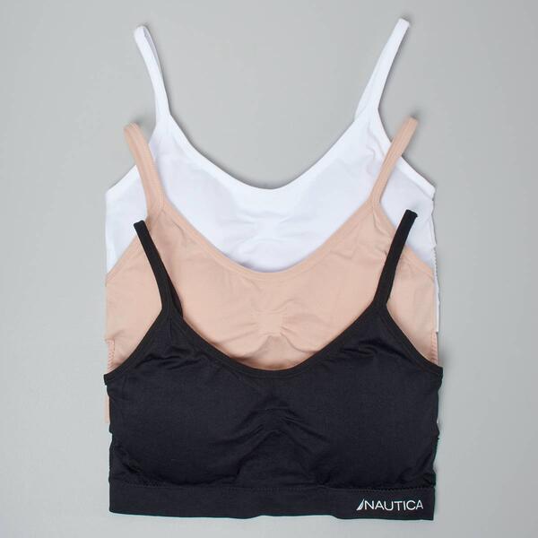 Plus Size Nautica 3pk. Super Soft Comfort Bra NT5117-3PKB1 - image 