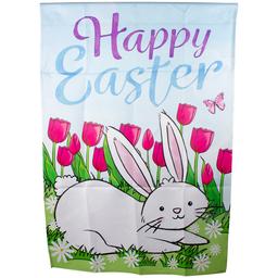 Northlight 28in. Happy Easter Bunny House Flag
