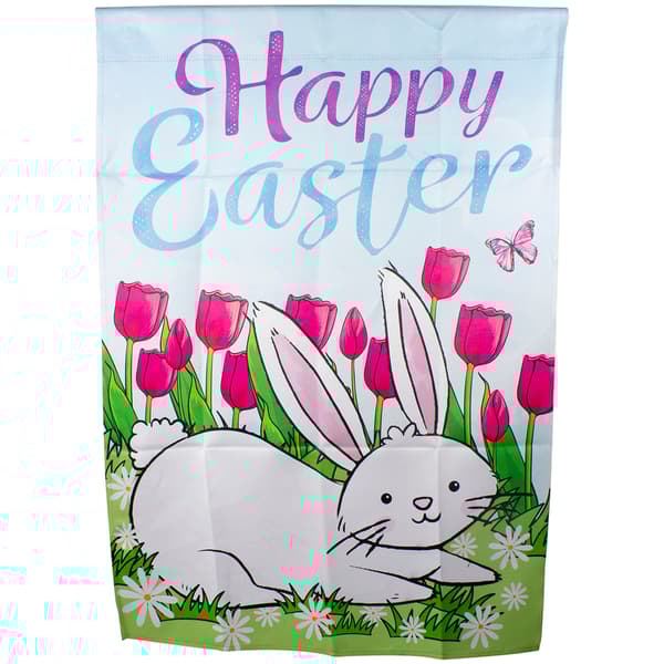 Northlight 28in. Happy Easter Bunny House Flag