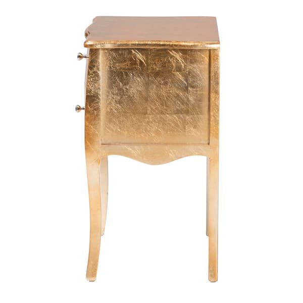 Baxton Studio Patrice Classic Wood 2-Drawer Nightstand