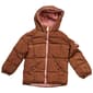 Girls &#40;4-6x&#41; Limited Too&#40;tm&#41; Solid Puffer Coat w/ Sherpa Hood - image 1